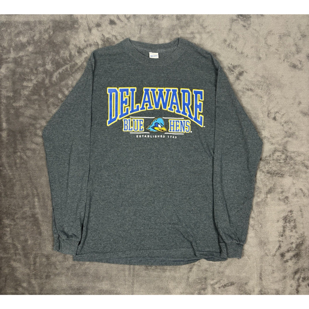 NCAA Men's Delaware Blue Hens Long Sleeve‎ Tee Size Small